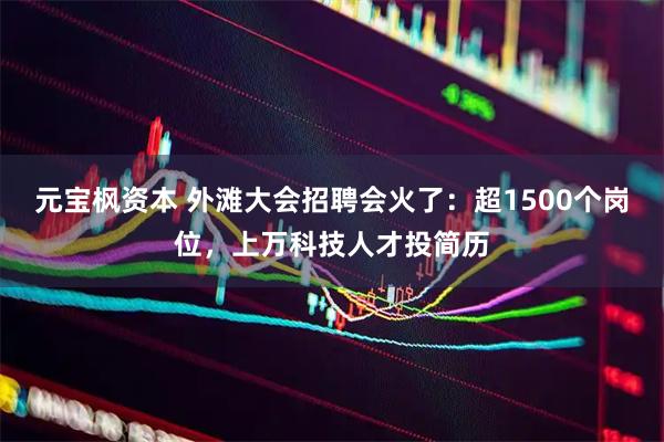 元宝枫资本 外滩大会招聘会火了:超1500个岗位,上万科技人才投简历
