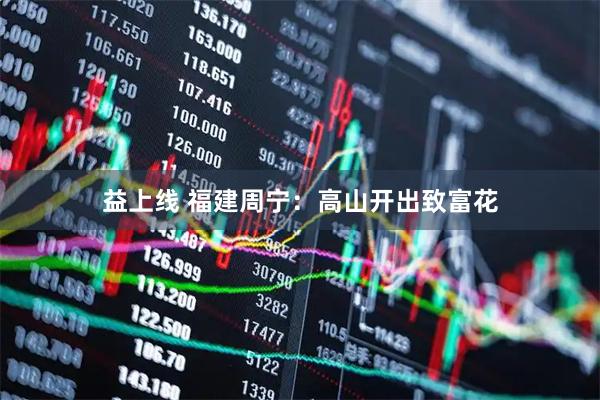 益上线 福建周宁：高山开出致富花