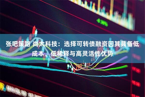 张吧策路 尚太科技：选择可转债融资因其具备低成本、低稀释与高灵活性优势
