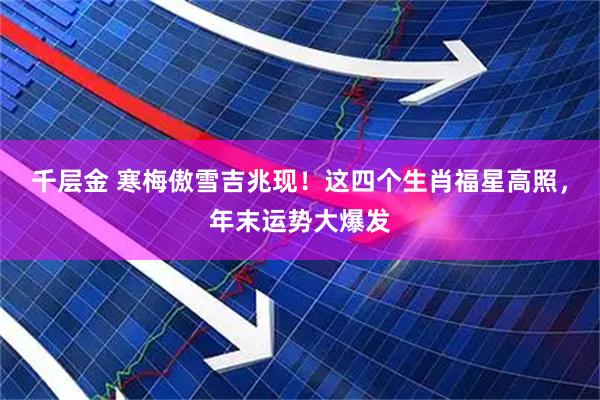 千层金 寒梅傲雪吉兆现！这四个生肖福星高照，年末运势大爆发